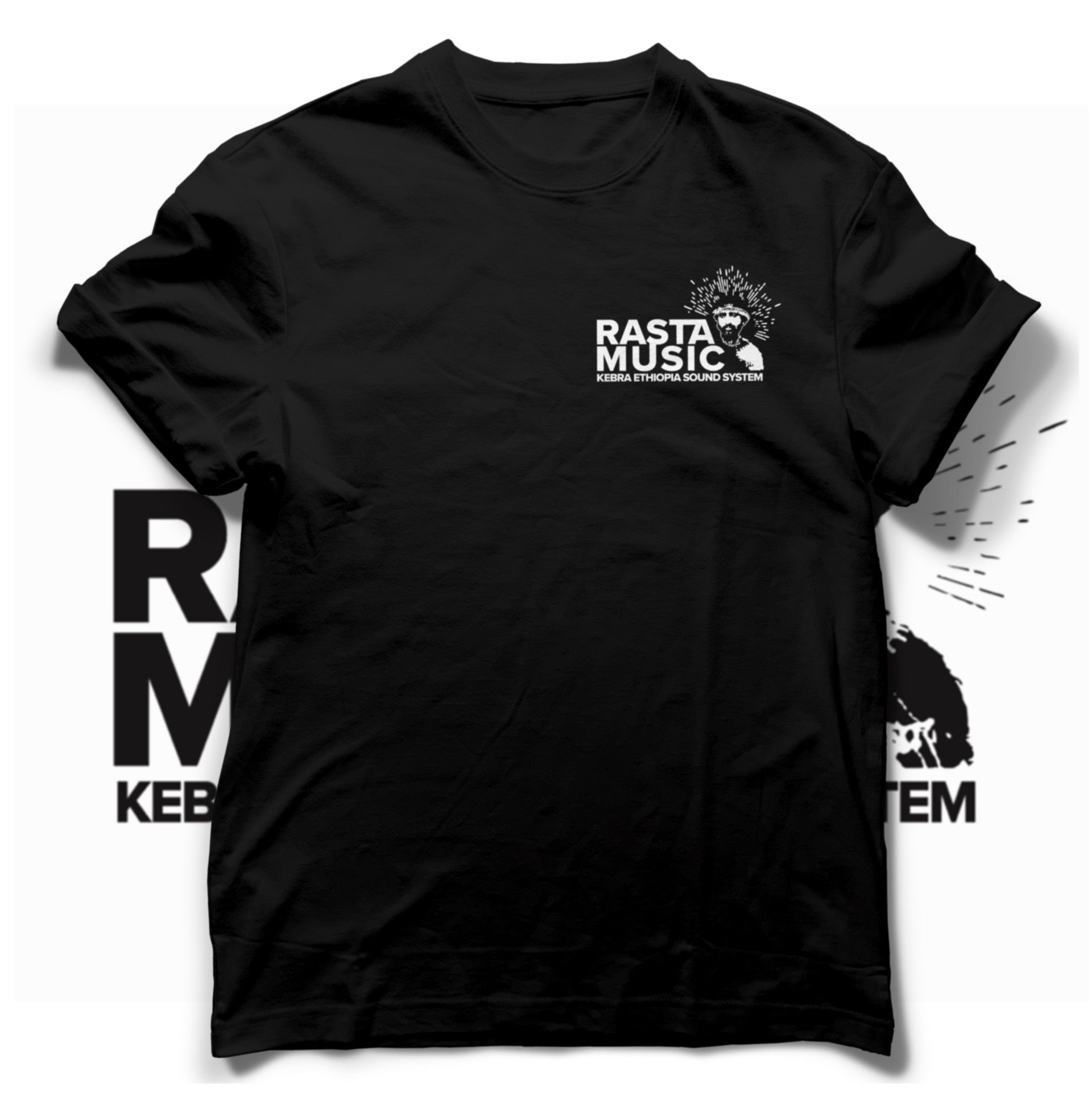 RASTA MUSIC LOGO T-SHIRT
